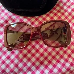 Marc by Marc Jacobs Red Square Frame Sunglasses Y2K Marc Jacobs Women main image 3
